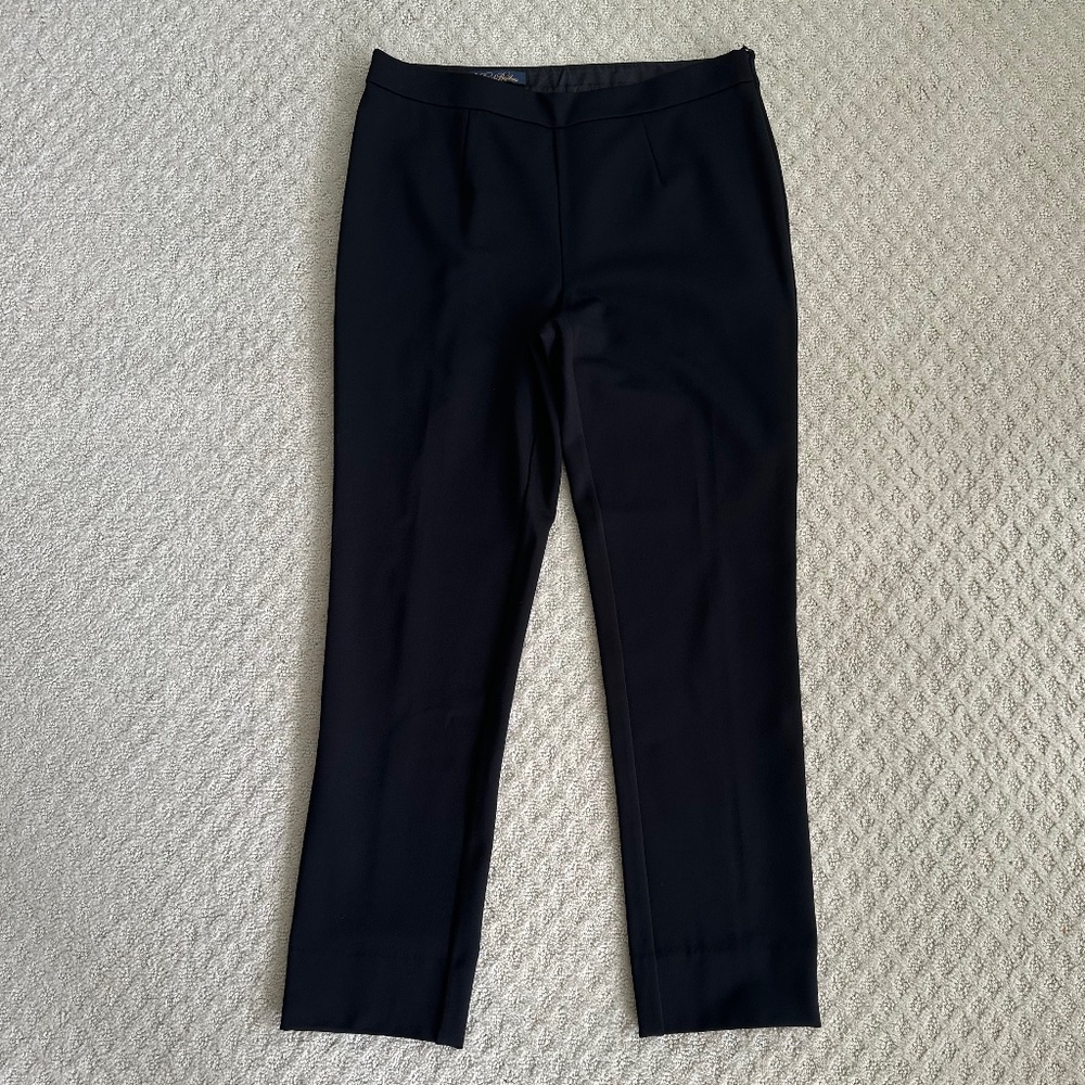 Brooks Brothers Black Straight Leg Pants